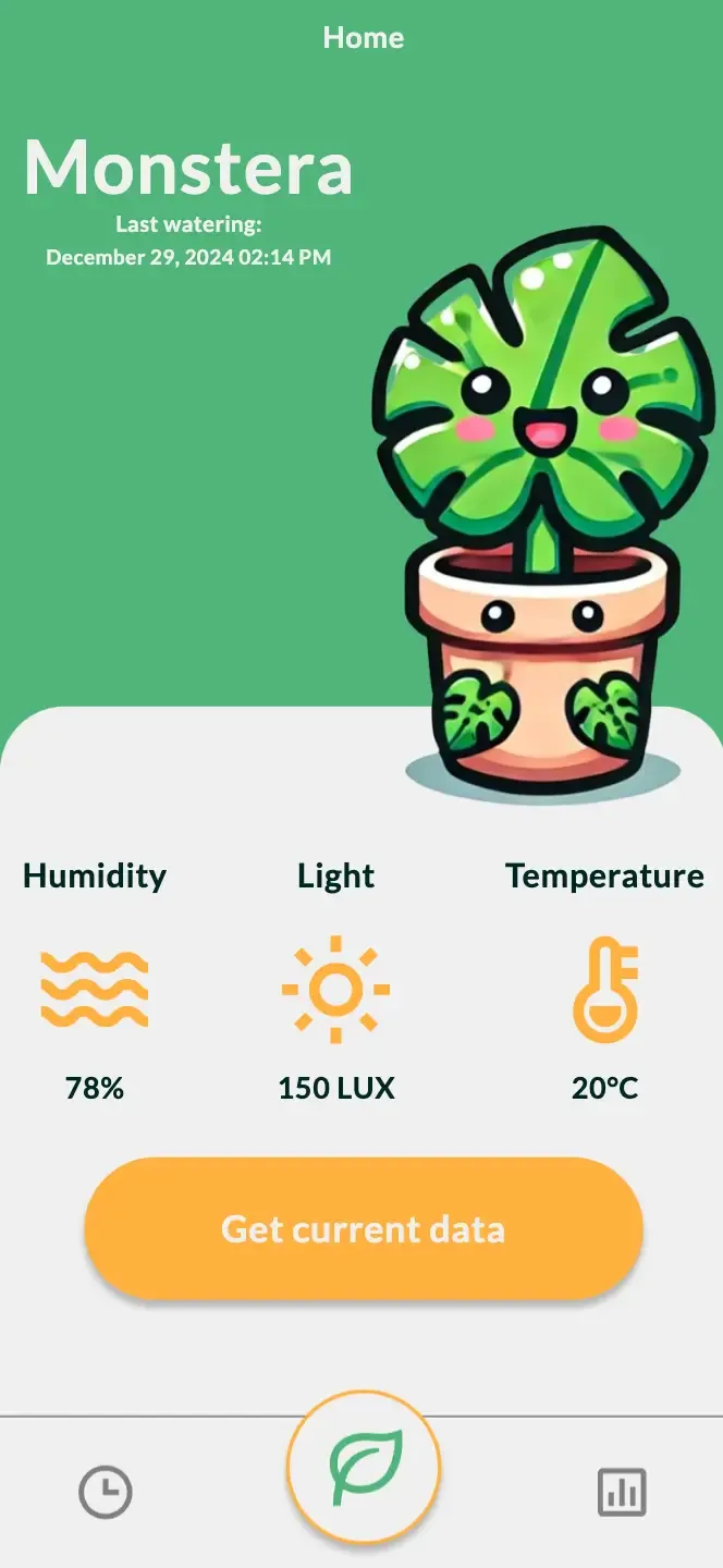 Zrzut ekranu projektu MonsterPot